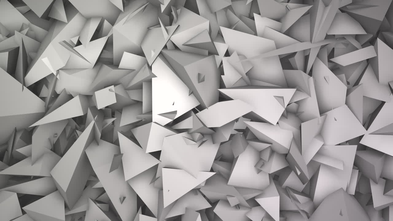 Motion dark geometric shapes 8