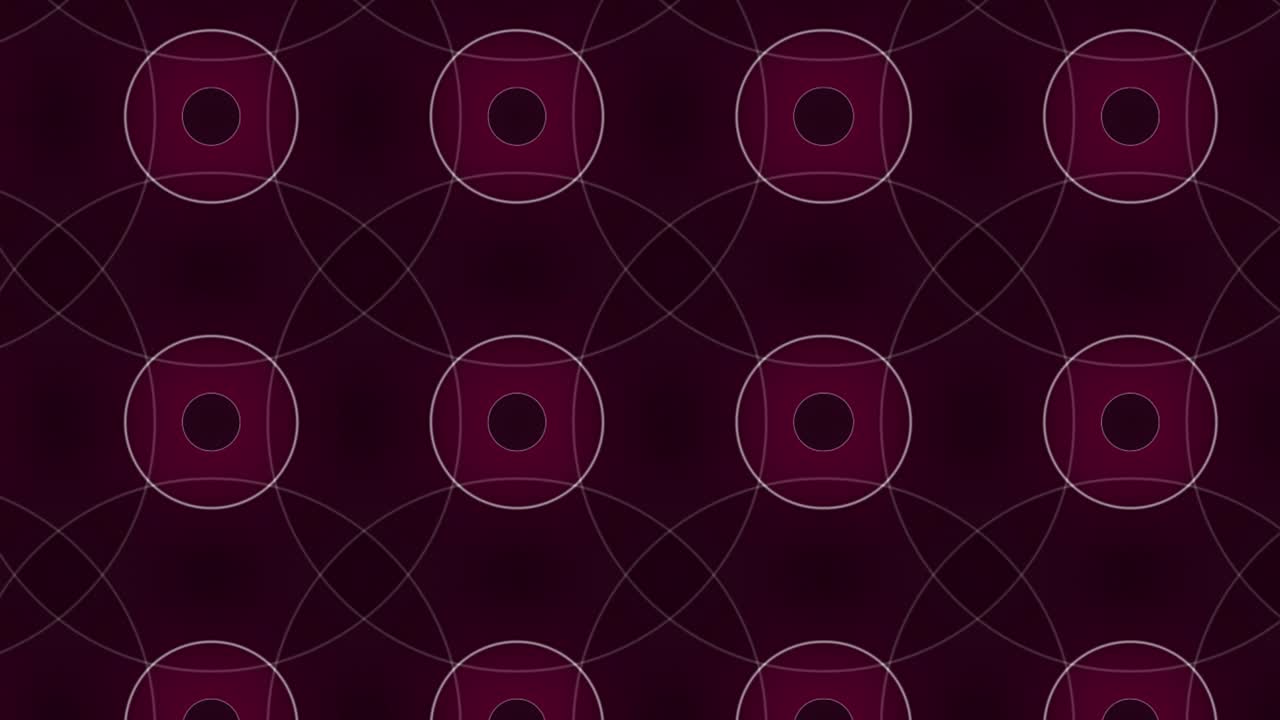 Abstract, background animation, scrolling right, dark purple background, mauve circles