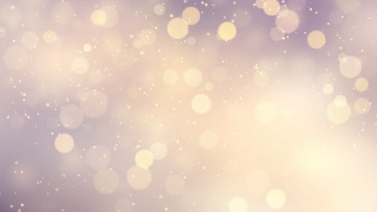 Abstract sparkles or glitter lights with purple background