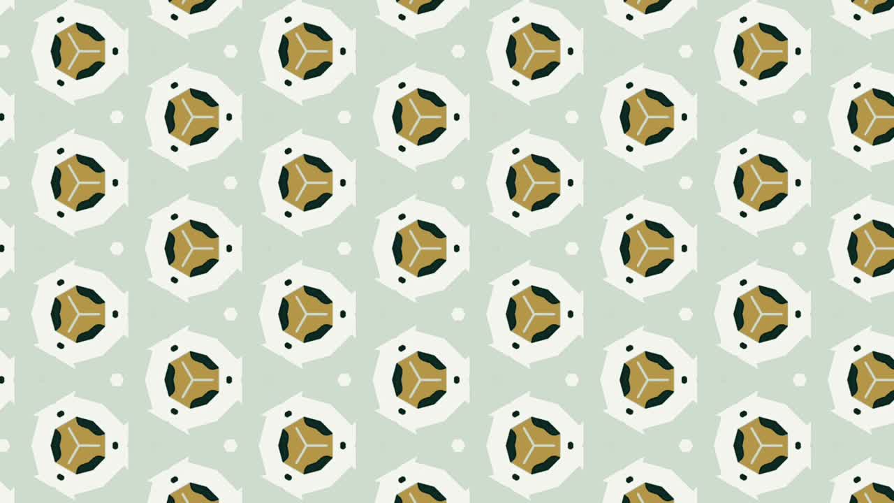 Wheels scrolling down on a wall - animation