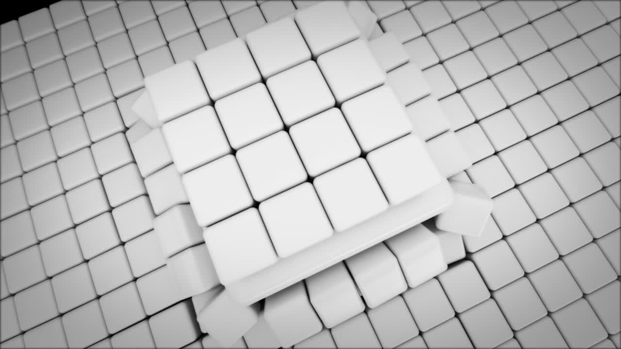 Abstract Geometric Logo Reveal