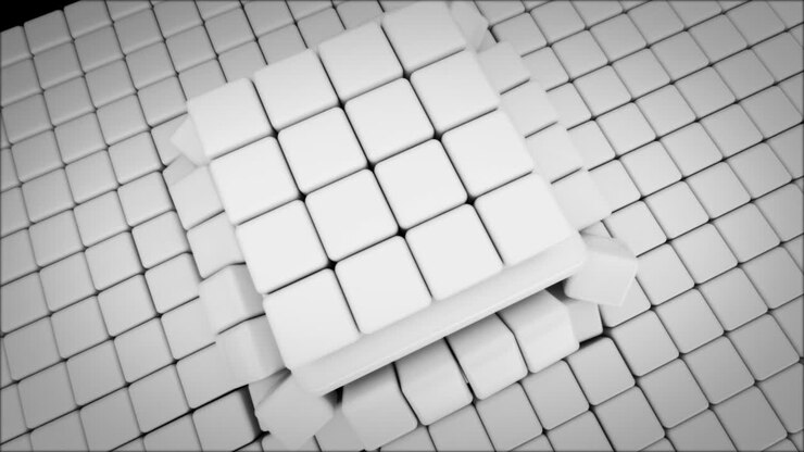 Abstract Geometric Logo Reveal