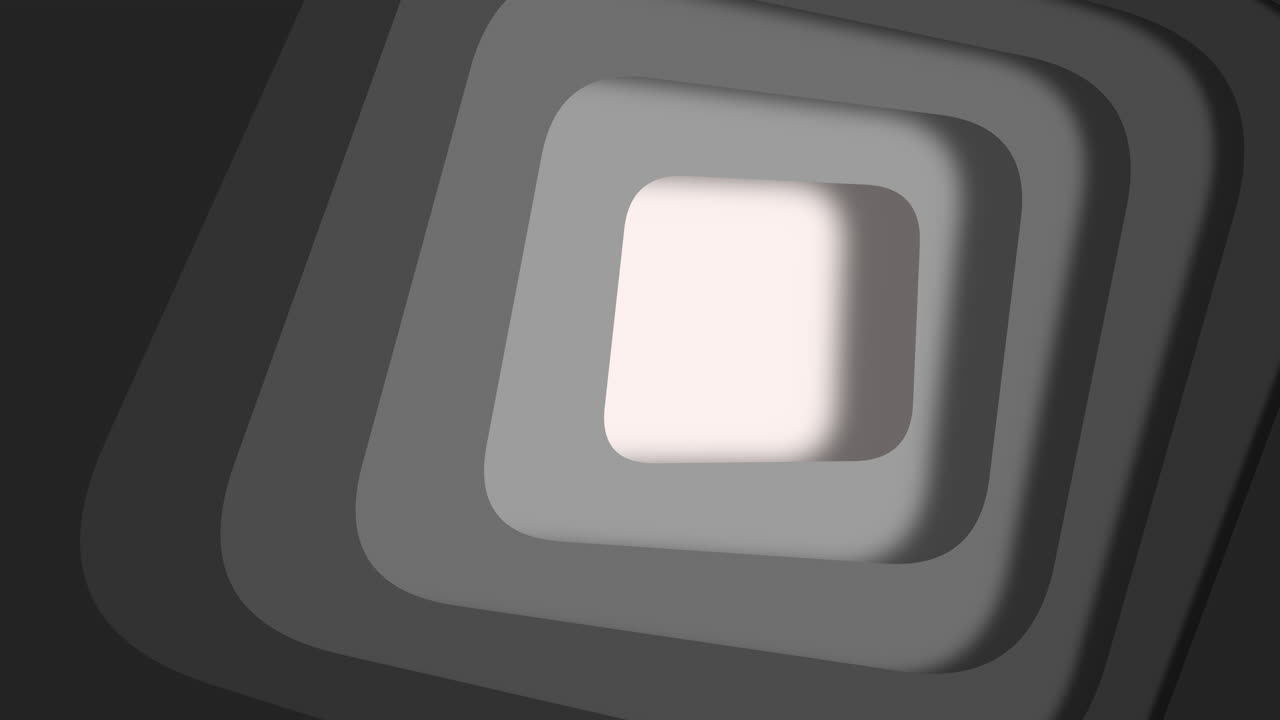 Minimalistic black and white shaped design