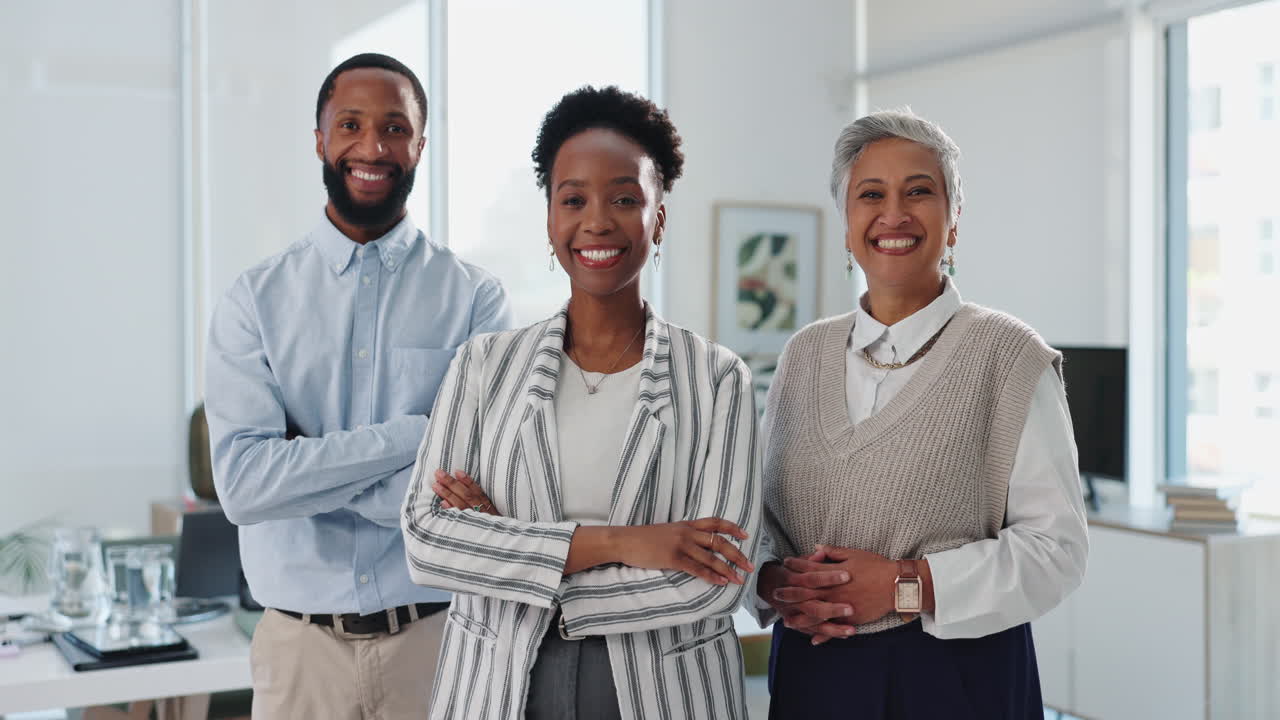Diverse and Confident Business Team