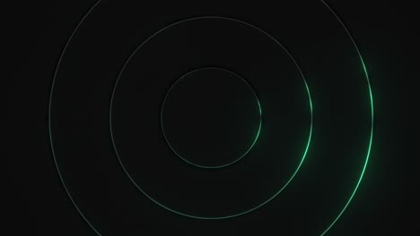 fondo de círculos brillantes abstractos