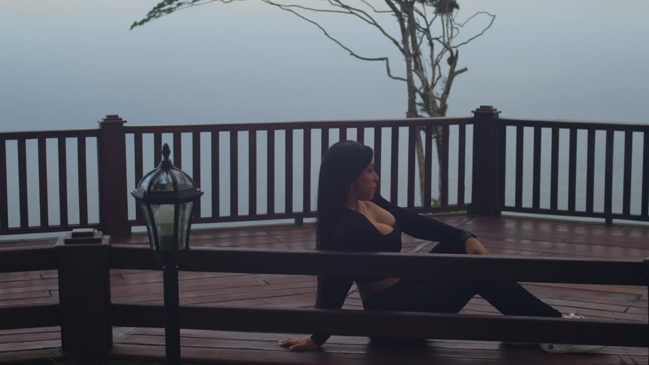 She finds an inspiring visual feast looking out from La Vigie across Trinidad