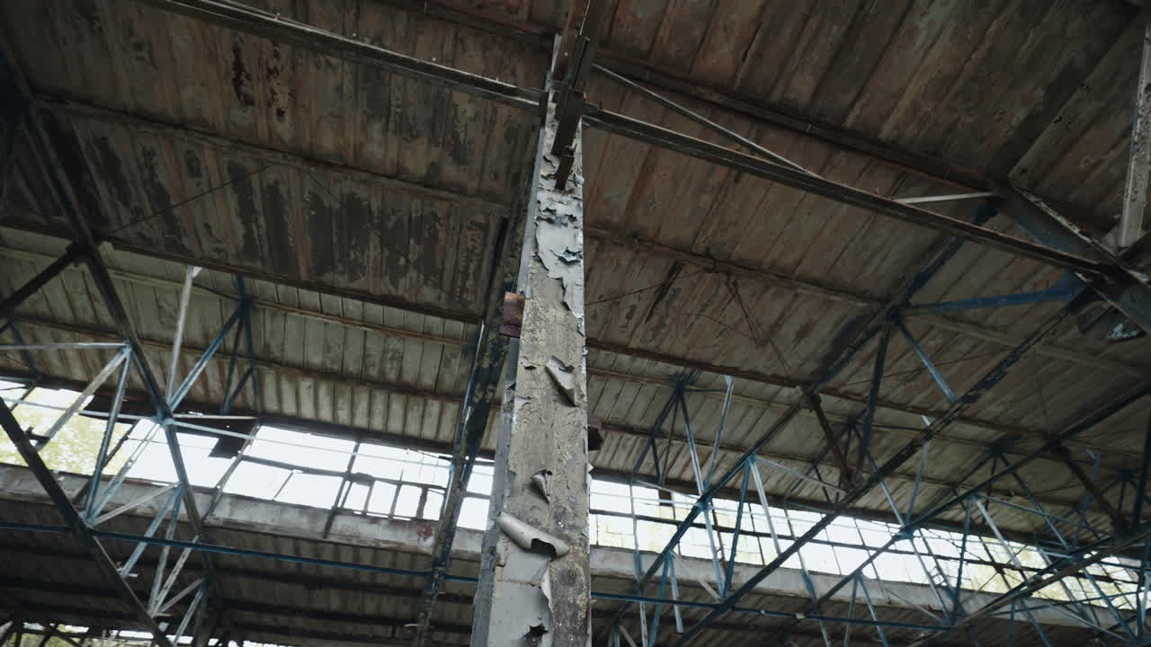 Interior of an Abandoned Factory