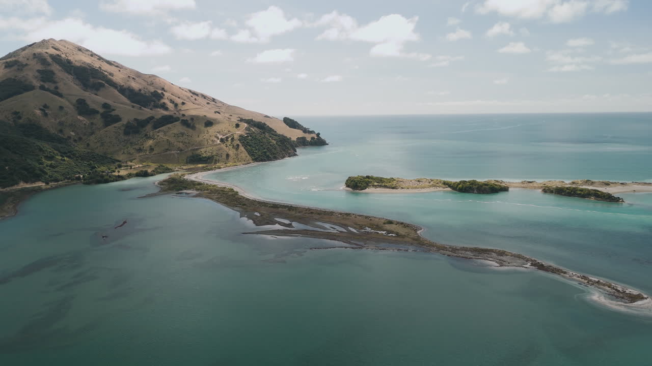 Coastal Bay Landscape with Islands