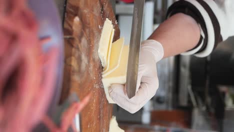 queso para cortar