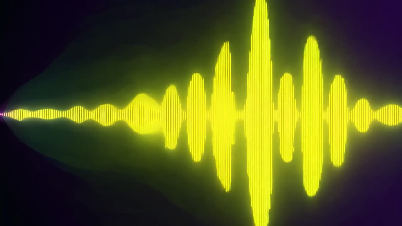 visualización de la forma de onda de audio