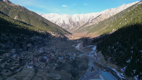 village among the peaks