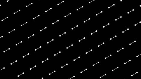 abstract animation geometric patterns motion background with alpha channel 4k