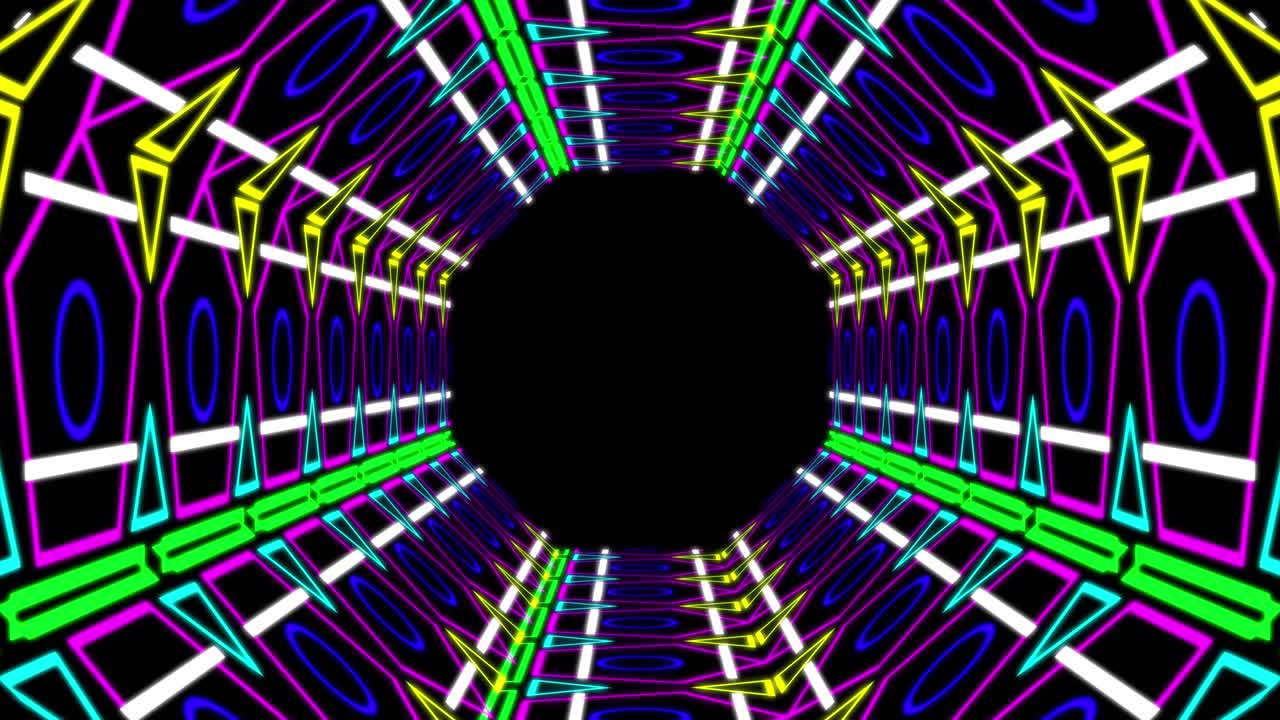 el progreso del túnel cibernético animación gráficos de movimiento