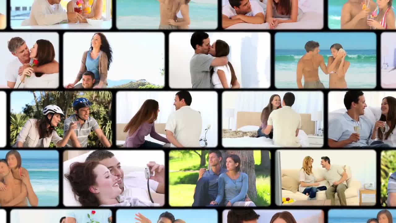 여러 상황에서 커플의 조립