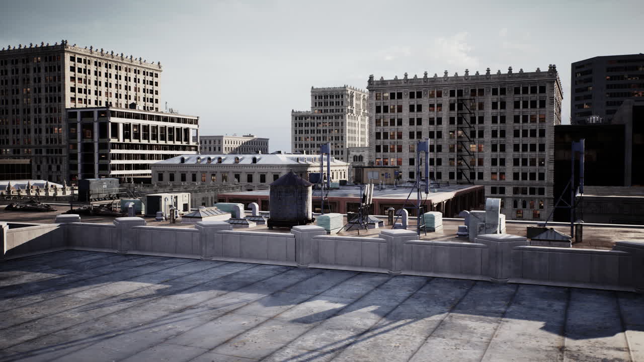 paisaje urbano abandonado