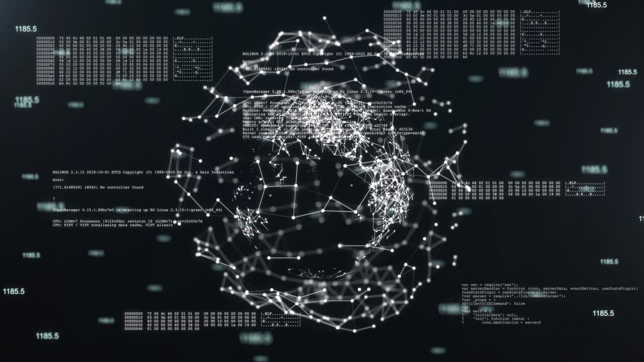 Global Network Visualization with Data Stream