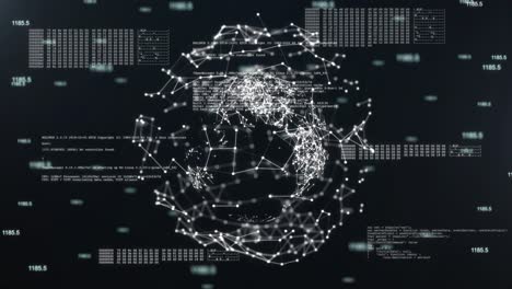 global network visualization with data stream