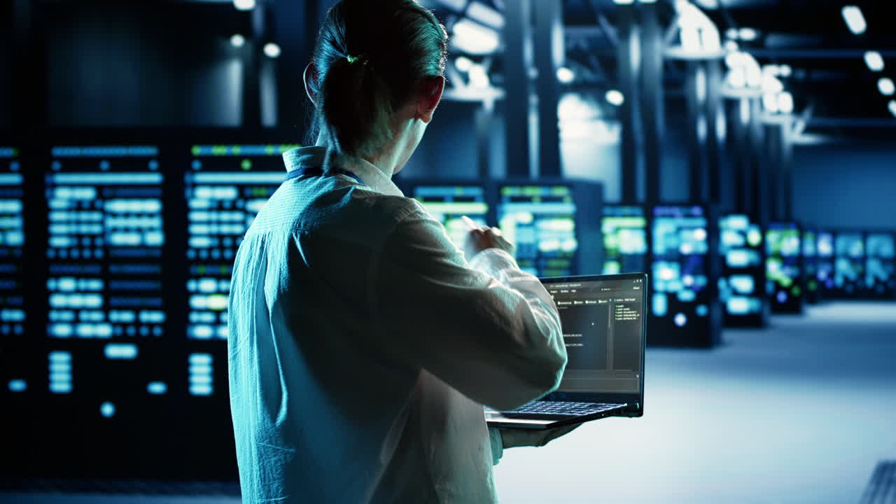 Developer runs code in data center
