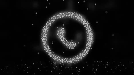 abstract phone icon