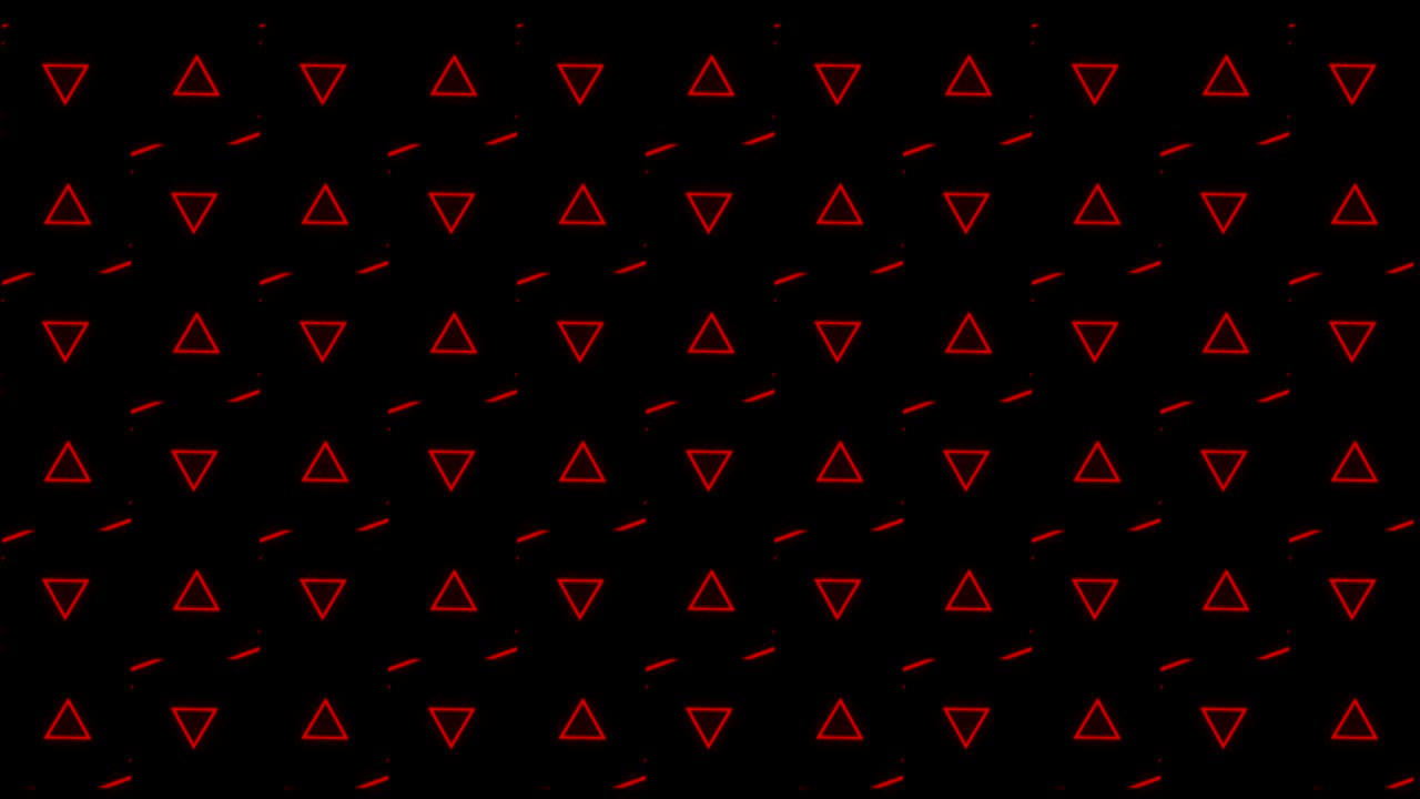 triangle party led screen abstract background