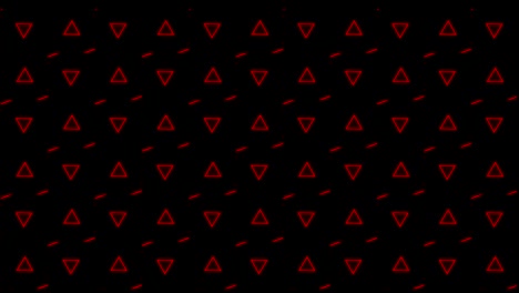 triangle party led screen abstract background