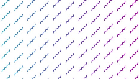 circuito gráfico en zigzag animado 4k