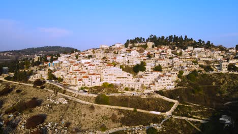 salvó la ciudad antigua de galilea, en el norte de israel