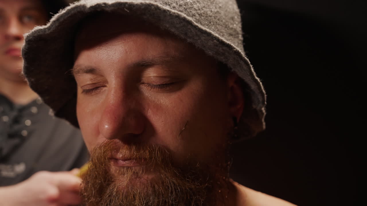 Medieval Punishment Scene