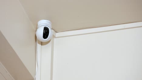 ip security camera, concept of home security system for surveillance and protection cctv cameras are a growing trend in a connected house