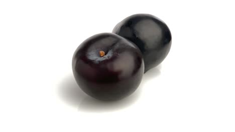 blue round plum