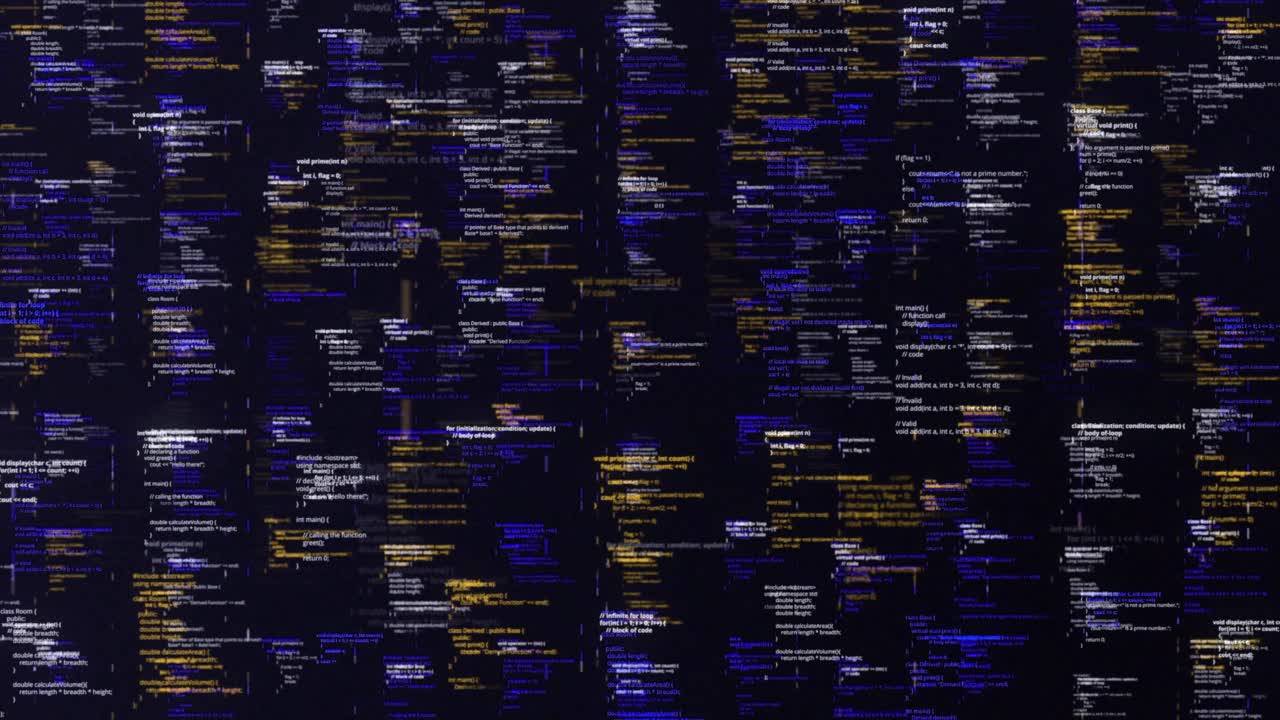 Abstract Computer Code Background