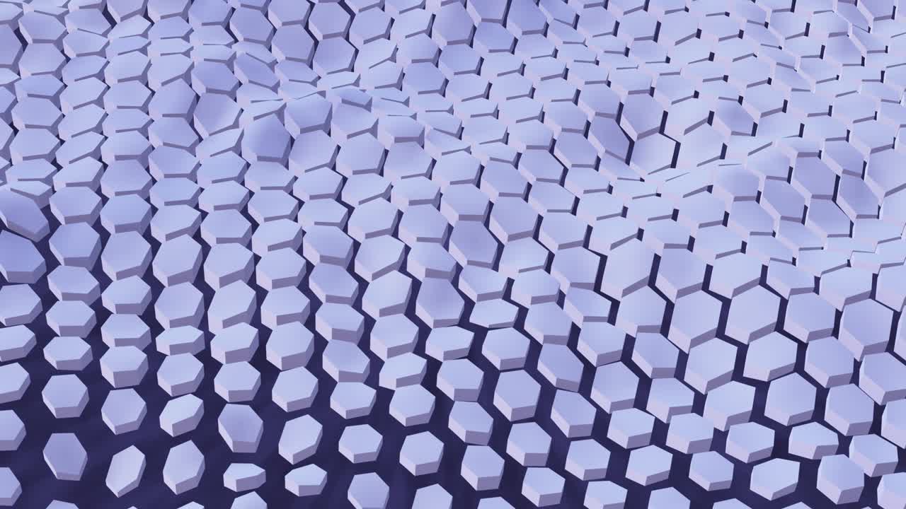 superficie de patrón de polígono ondulado colorido. fondo 3d abstracto