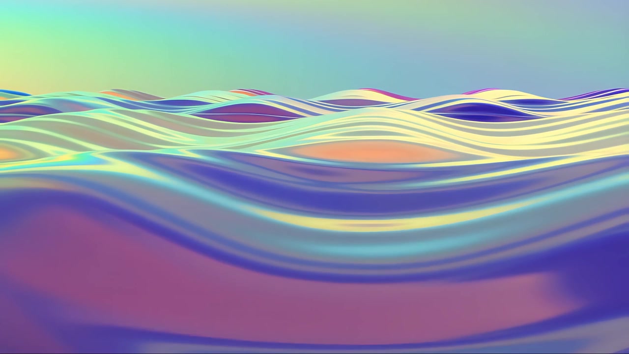 Abstract Fluid Motion Background 4K