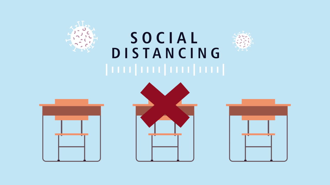 Social Distancing in Classroom
