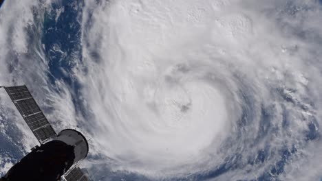 colección de cine de la nasa de 4k - el huracán harvey iss