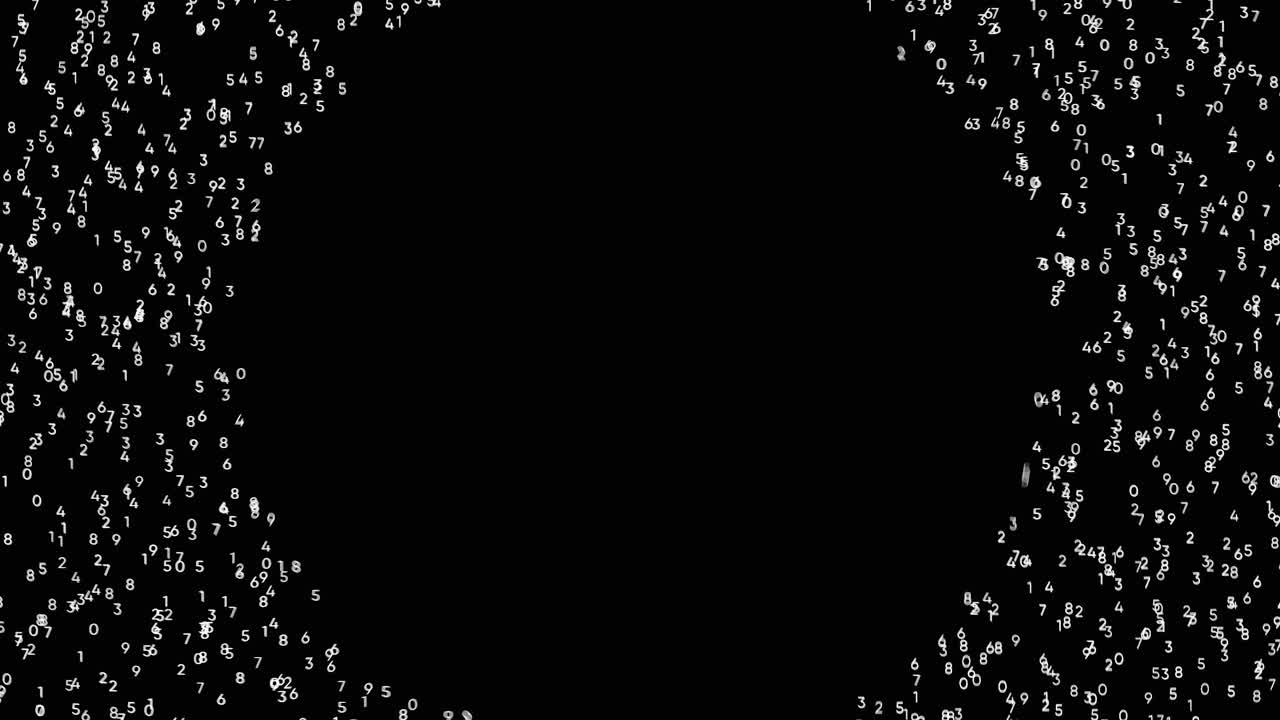 추상적인 숫자 패턴