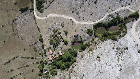 imágenes aéreas de la ciudad antigua en croacia