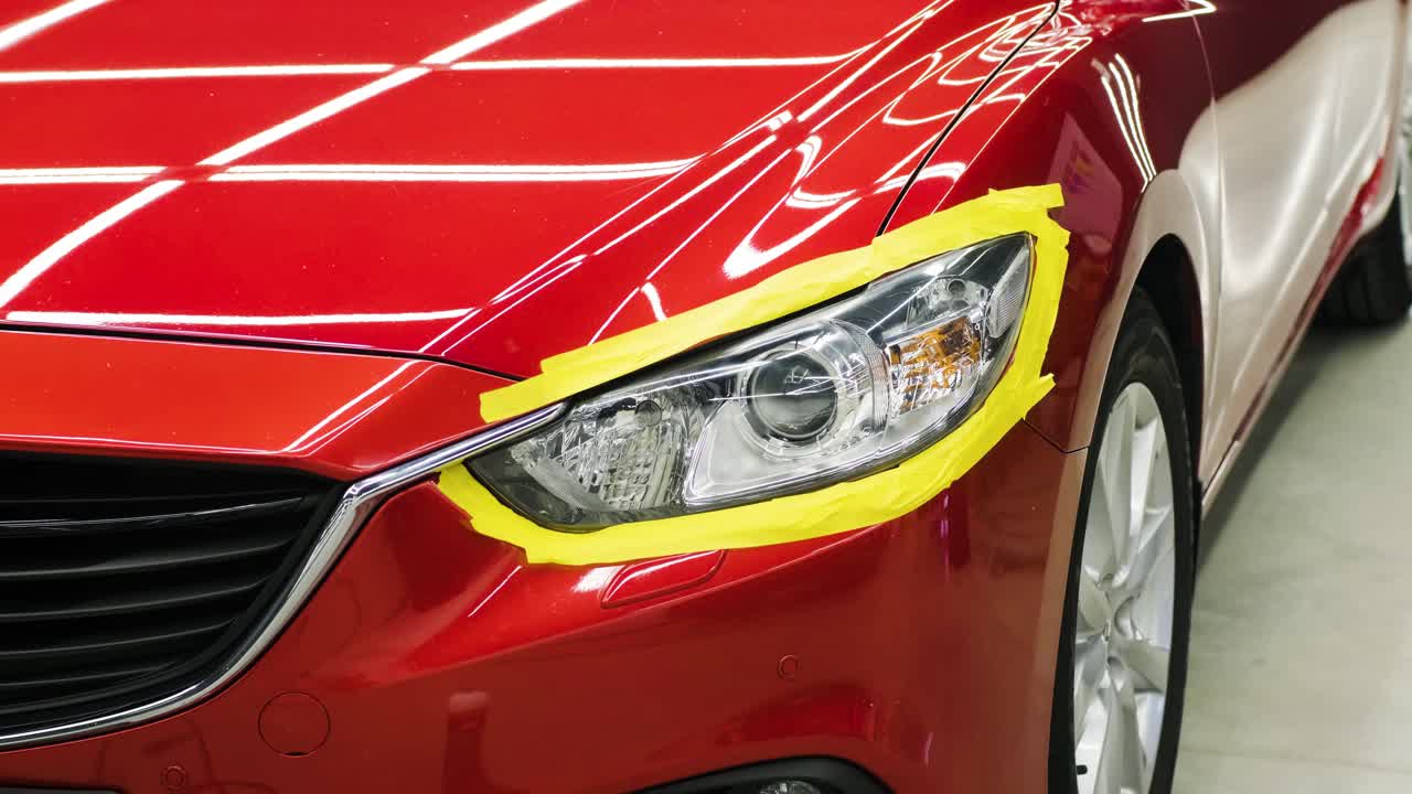 헤드라이트 폴리싱, 자동차 조명 가공, 전문 폴리싱 스튜디오