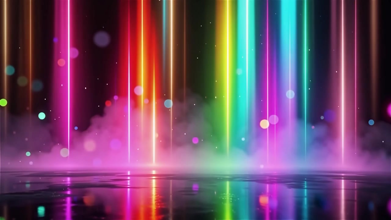 Christian Heavenly Light Worship Background