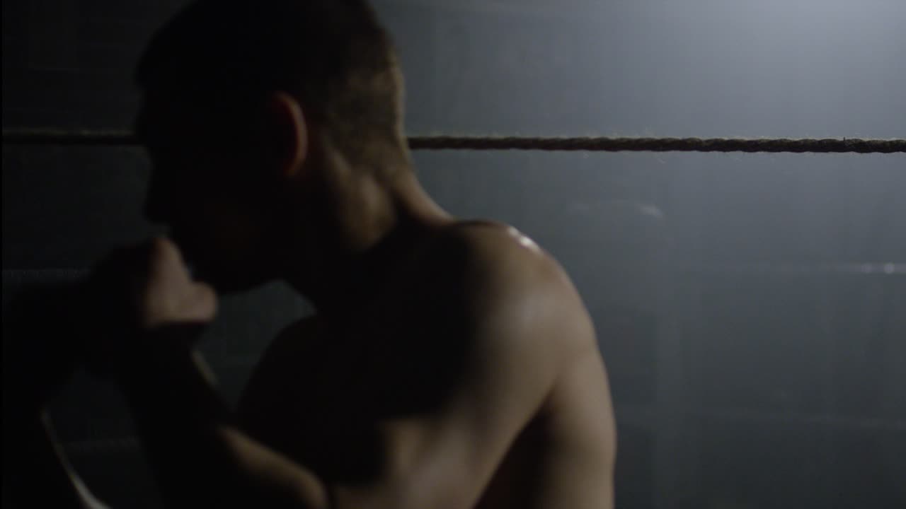 권투 훈련 실루