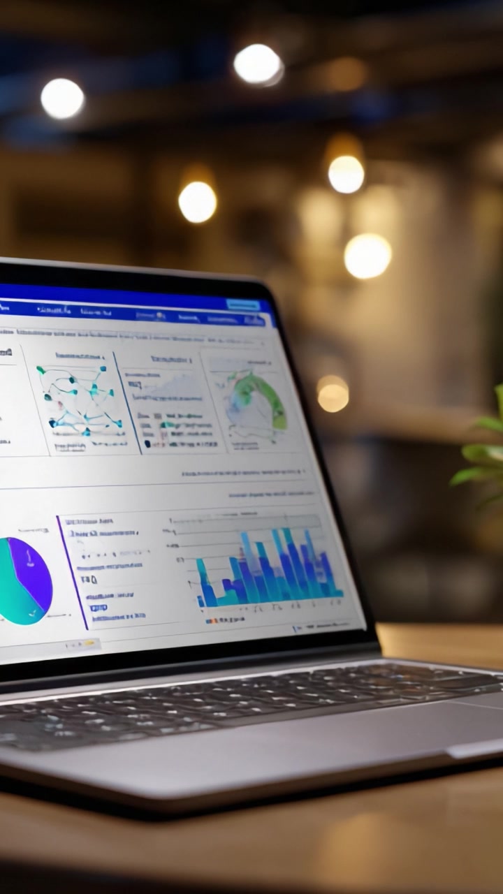 Analyse av datainnsikt og visualiseringer på en moderne bærbar PC: Utforsking av trender, nøkkeltall og ytelsesvisualiseringer for informert beslutningstaking
