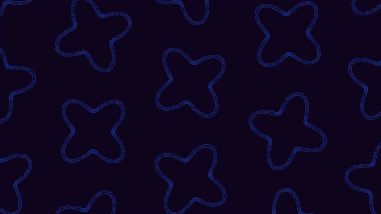 Rainbow illusion abstract geometric pattern on black gradient