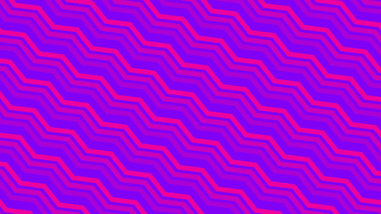 Levende lilla og lyserød diagonalt zigzagmønster