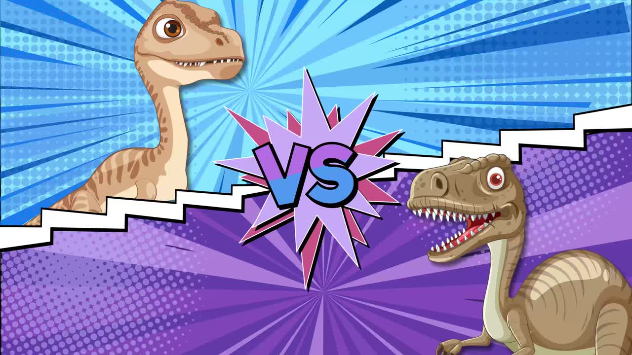 두 개의 공이 코한 스타일로 대결합니다.