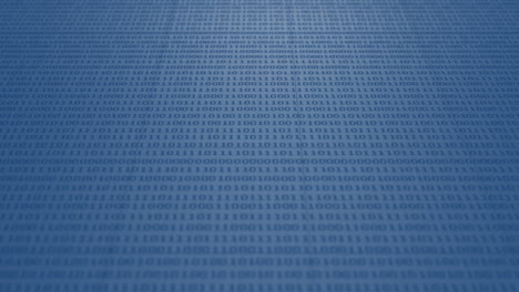 código binario de desplazamiento azul