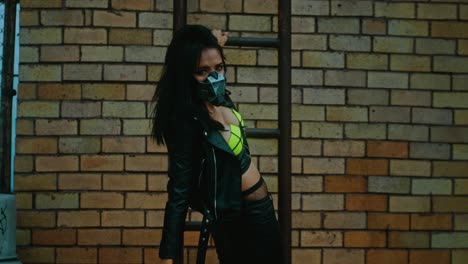 cyberpunk fashion photography
