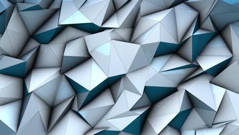 3d render graphic animation background low-poly futuristic