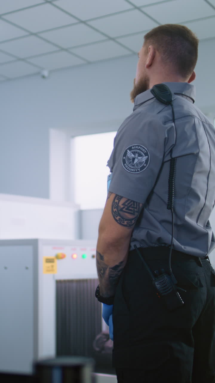 puestos de control de seguridad de los aeropuertos