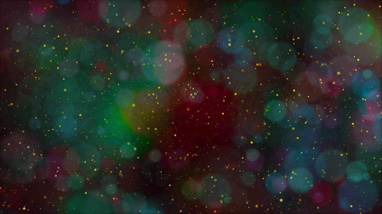 4k 3d animation abstract festive motion background particle bokeh dust light rising glitter luxury
