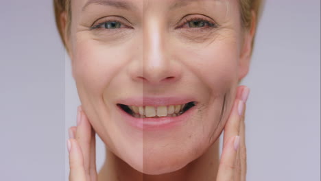 comparación entre el blanqueo de dientes y el tratamiento antienvejecimiento
